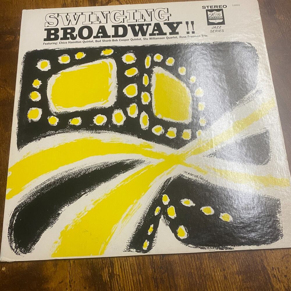 Various Artists - Swinging Broadway - Jazz Series Record 11024 - 12" 33 RPM